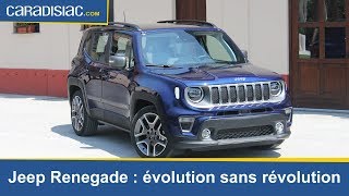 Jeep Renegade restylé 2018  évolution sans révolution [upl. by Venuti]