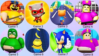 Sonic Dash Cat Runner Subway Surf Number Master Supreme Duelist Bowmasters Mario KartRoblox [upl. by Uah]