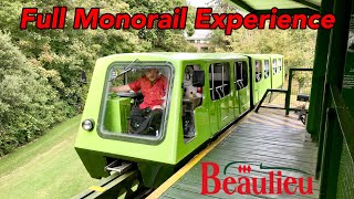 Beaulieu National Motor Museum Full Monorail Experience [upl. by Einnaej]