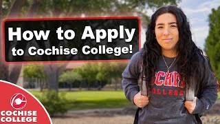 How to Apply to Cochise College [upl. by Culbertson]