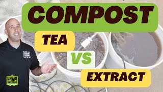 Compost Extract vs Compost Tea Whats the Difference [upl. by Ydissahc]