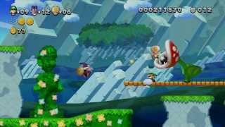 ABM NEW SUPER LUIGI U Walkthrough 1 GAMEPLAY HD [upl. by Kred]