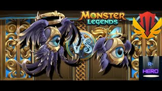 Review de Visiel soporte apocaliptico Monster legends [upl. by Viehmann]