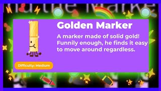 Roblox Find The Markers Guide How To Get Golden Marker [upl. by Aihsetal]