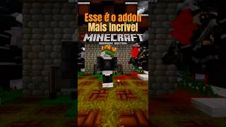 O ADDON MAIS INCRIVEL PARA O MINECRAFT BEDROCK minecraft minecraftpe addon [upl. by Ivzt590]