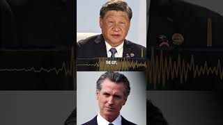 PHONE CALL Gavin Newsom Calls Xi Jinping [upl. by Llenrap]