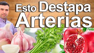 ESTO DEJA TUS ARTERIAS COMO NUEVAS  Alimentos Para Bajar el Colesterol y Limpiar Arterias [upl. by Bennett]