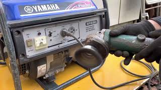 【確認動画】YAMAHA ヤマハ EF23H エンジン 発電機 20kVA 単相 100V 50Hz [upl. by Briggs]