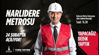 Narlıdere Metrosu Açılış Töreni [upl. by Tartaglia]