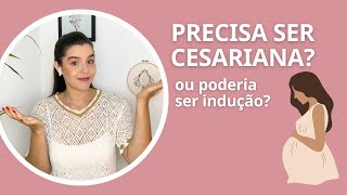 Precisa ser cesariana É indicação de cesária cesariana Indução do parto pressão alta na gravidez [upl. by Damicke]