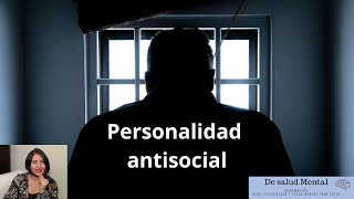 Personalidad antisocial [upl. by Pawsner]