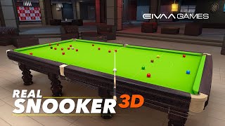 Real Snooker 3D  iPhone iPad amp Android Gameplay Video [upl. by Eltsirc]