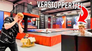 VERSTOPPERTJE IN BOAZ NIEUWE TRAMPOLINE PARK ZOOITJE ONGEREGELD [upl. by Eejan]