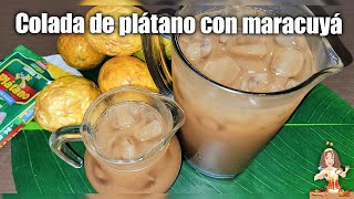 📌Como preparar la mejor COLADA DE VERDE CON MARACUYÁ🇪🇨 [upl. by Eph]