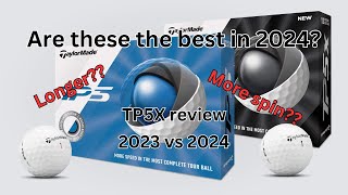 Are the new 2024 TaylorMade TP5X golf balls longer and better [upl. by Mathis]