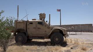 VOA Exclusive Inside a US Military Base in Syria [upl. by Furmark]