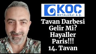 Koç Metalurji Tavan Darbesi Gelir Mi kocmt Tavan Tablosu Hayaller Yine Paris [upl. by Latty]