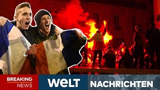 WM 2022 Frust und Freude  Polizei hat Fußballfans fest im Griff  WELT Newsstream [upl. by Jaeger]