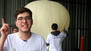 HAB Mauá  Lançamento do Balão de Alta Altitude  2018 [upl. by Sajet]