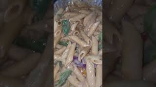 Rasta pasta jamaicafoodboss food jamaicanjerk foodie jamaicanfood [upl. by Zulaledairam458]