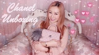 CHANEL COCO HANDLE 👛 ROSE MINI  SMALL 17C 2017  CHIT CHAT UNBOXING FIRST IMPRESSION amp REVIEW 🦄 [upl. by Hoenack]