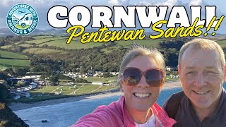 Pentewan Sands  A campsite by the sea for a perfect Cornish Weekend Getaway [upl. by Imray]