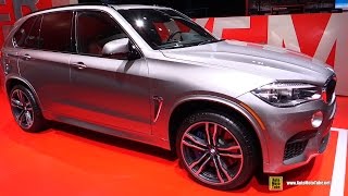 2015 BMW X5 M  Exterior and Interior Walkaround  2015 Detroit Auto Show [upl. by Redna577]