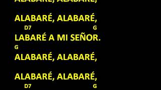 CANTOS PARA MISA  ALABARÉ  LETRA Y ACORDES  PASCUA Y ORDINARIO  ENTRADA [upl. by Eicul662]