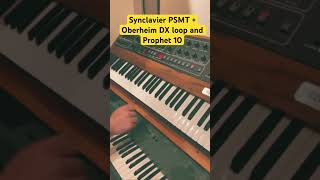 Synclavier PSMT sampling Oberheim DX with Synclav FM and Prophet 10 newbeat synclavier oberheim [upl. by Quintana]