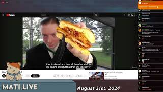 Arbys tried to kill ReviewBrah  Mad at the Internet August 20 2024 [upl. by Pernas]