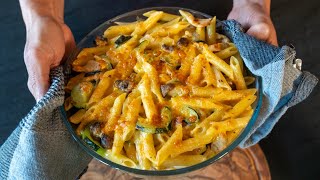 Gratin de penne poulet cheddar courgettes une recette de famille facile [upl. by Noiwtna]