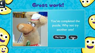 CBeebies Nuzzle and Scratch Jigsaw Puzzles  Kids PC Gameplay 2018 [upl. by Adnarrim97]