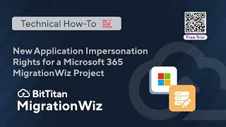 New Application Impersonation Rights for a Microsoft 365 MigrationWiz Project [upl. by Goldia]