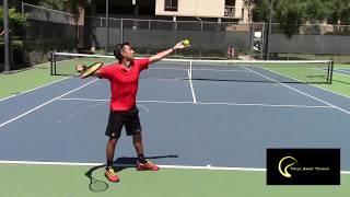 AMAZING Tennis Trick Serves 4  Trick Shot Tennis [upl. by Eliseo670]