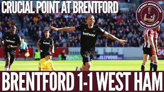 BRENTFORD 11 WEST HAM 1  MATCH REVIEW  IMPROVEMENT [upl. by Cox164]