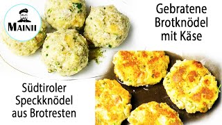 Südtiroler Speckknödel zubereiten  KaspressKnödel selber machen Deutsch  Mainii [upl. by Alber]