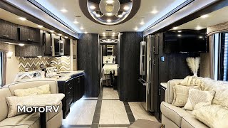 Realm Luxury Class A 2024 Foretravel Motor Coach on 605HP Spartan K4 Chassis [upl. by Ahsotal]