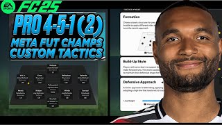 META 4512 CUSTOM TACTICS  INSTRUCTIONS FC 25 [upl. by Monroe]