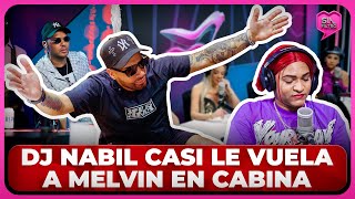 DJ NABIL CASI LE VUELA A MELVIN TV EN PLENA CABINA POR CANCELACIÓN DE ALOFOKE [upl. by Whitnell292]