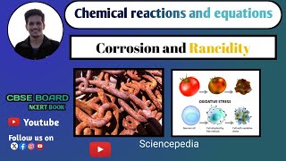 Corrosion and Rancidity  Chemical reactions and equations  Class 10th  CBSE  NCERT  cbse [upl. by Earlene]