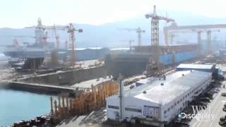 Time Lapse Video of Cargo Vessel Construction [upl. by Donielle]