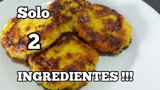 AREPAS DE PLÁTANO MADURO CON SOLO 2 INGREDIENTES Enny Home [upl. by Faubert]