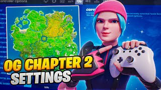 NEW Best OG Chapter 2 Controller Settings For Fortnite PS4PS5XBOXPC [upl. by Weed]