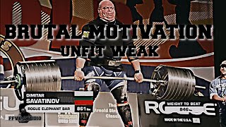 BRUTAL STRONGMAN AND POWERLIFTING MOTIVATION  WSM  REAL INSANE DEADLIFT  unfit weak  IPF Arnold [upl. by Aroz]