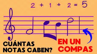 quot¿Cuántas Notas Caben en un Compás Ejercicio de Solfeo y los Valores de las Notasquot [upl. by Greg]