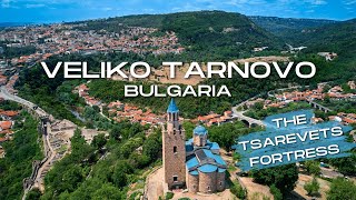 VelikoTarnovo amp The Tsarevets Fortress Bulgaria Drone 4K [upl. by Anaujait628]