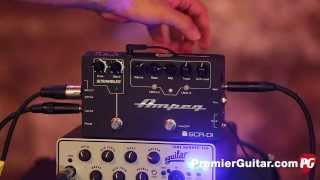 Review Demo  Ampeg SCR‑DI Direct Box with Scrambler Overdrive [upl. by Uhthna962]