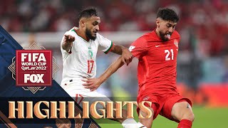 Canada vs Morocco Highlights  2022 FIFA World Cup [upl. by Merry54]