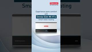 Long day Relax with Omnis Slim WiFi Control your water heater anytime anywhere Racold ✨😎 [upl. by Lacim140]