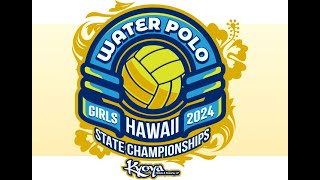 2024 HHSAA Girls Water Polo Final Kamehameha Kapalama vs Punahou May 112024 [upl. by Lisette306]